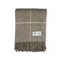 Wool Plaid Square - 100% New Wool