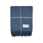 Wool Plaid Square - 100% New Wool