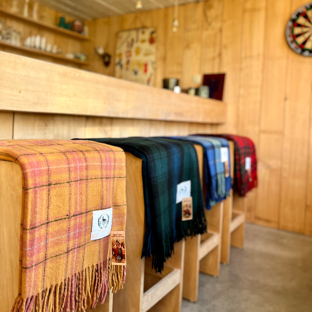 Wool Tartan Plaid - Maclean Hunting