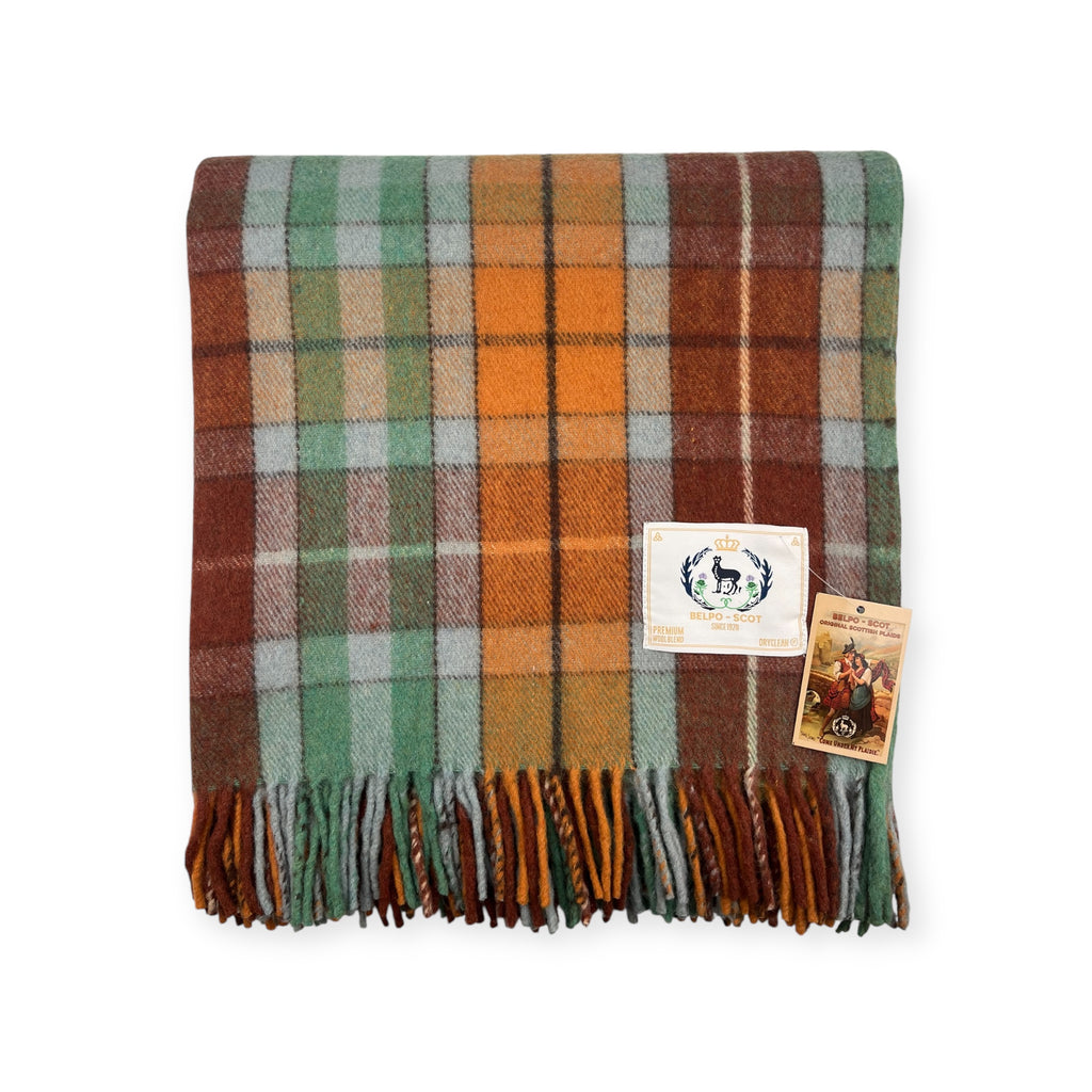 Wool Tartan Plaid - Antique Buchanan New