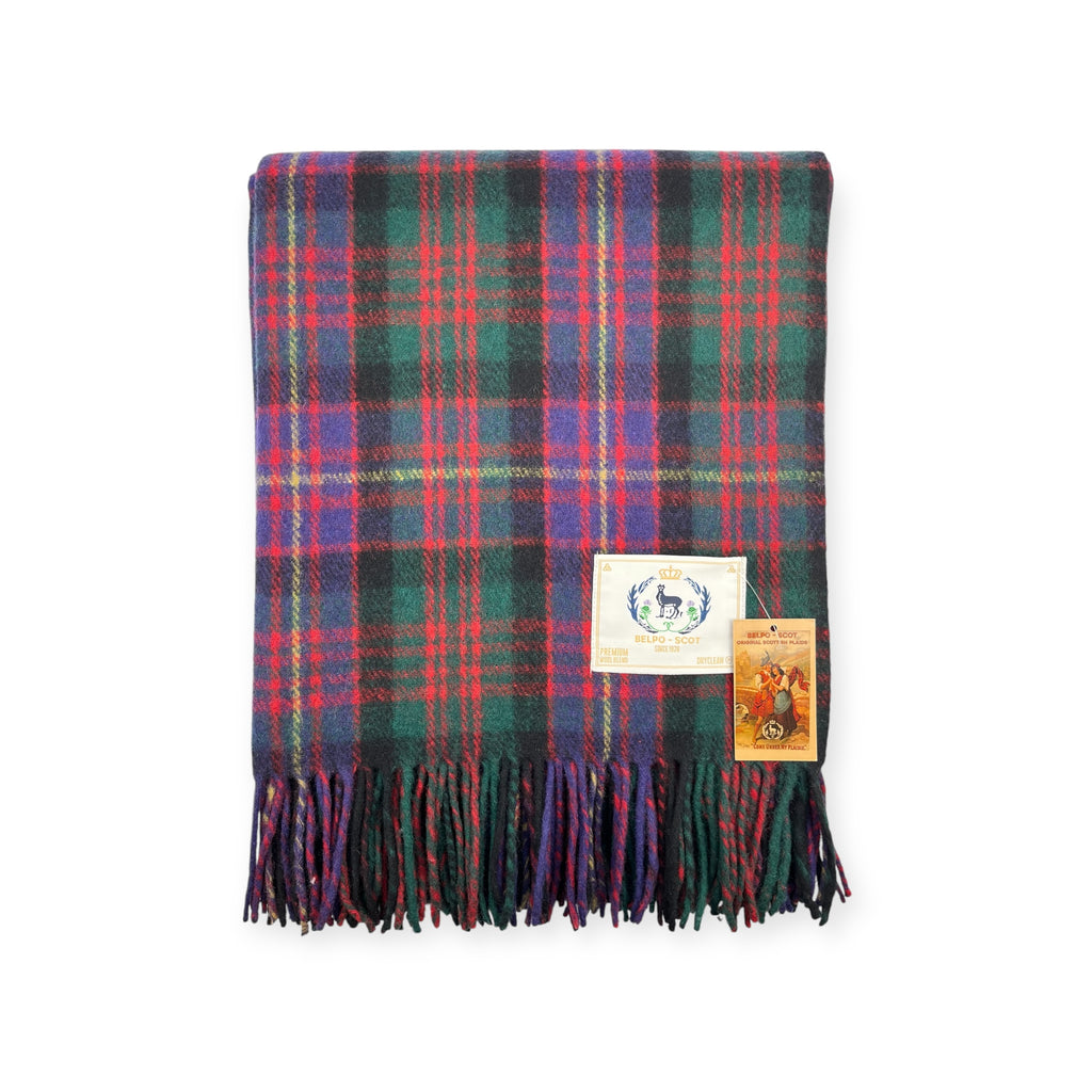 Wool Tartan Plaid - Cameron Of Errachat