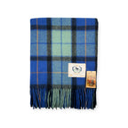 Wool Tartan Plaid - Flower Of Scotland