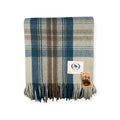 Wool Tartan Plaid - Stewart Muted Blue