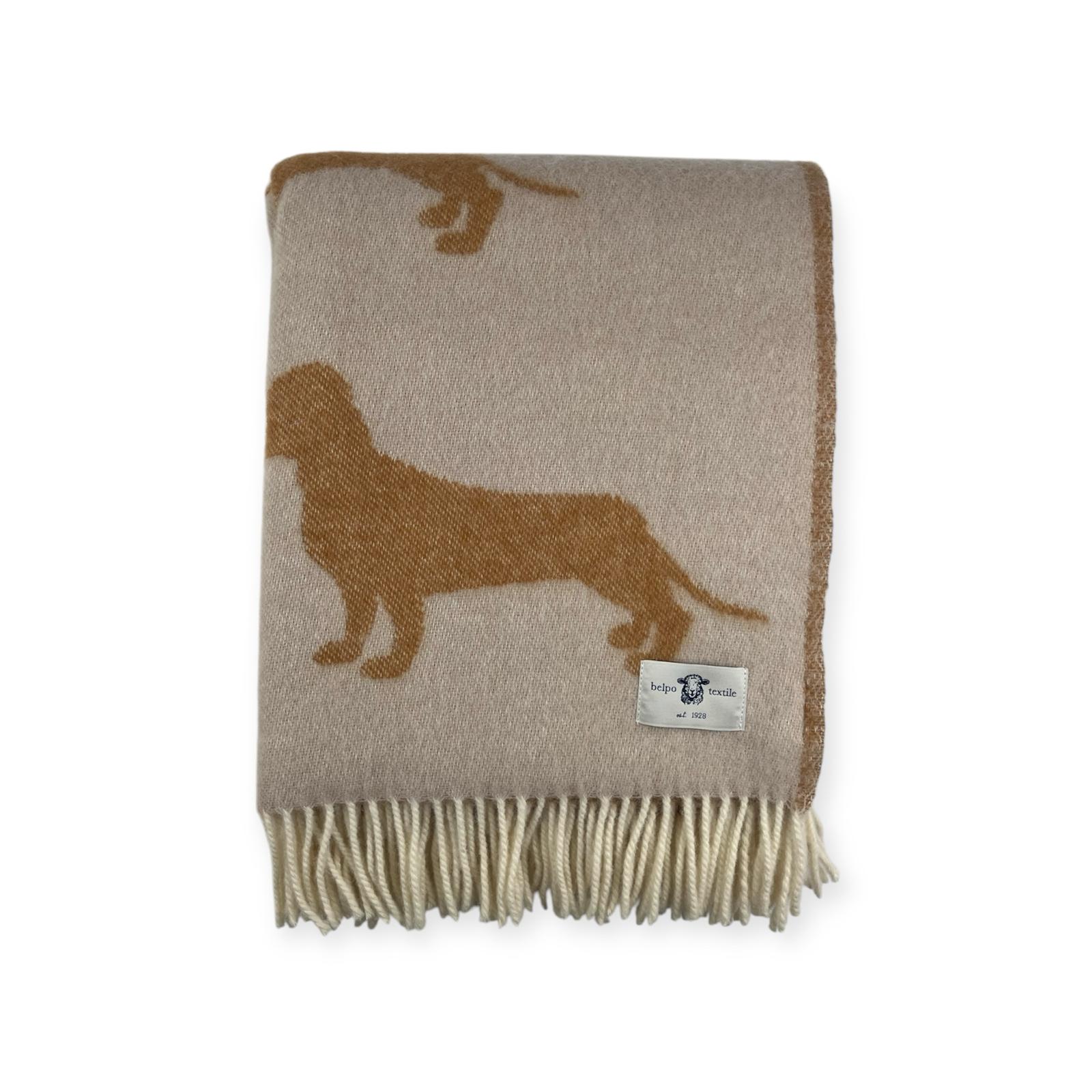 Teckel Plaid Terracotta - 100% Virgin Wool