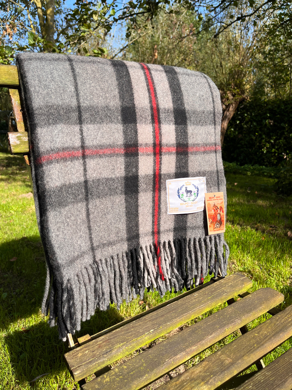 Wool Tartan Plaid - Thomson Grey
