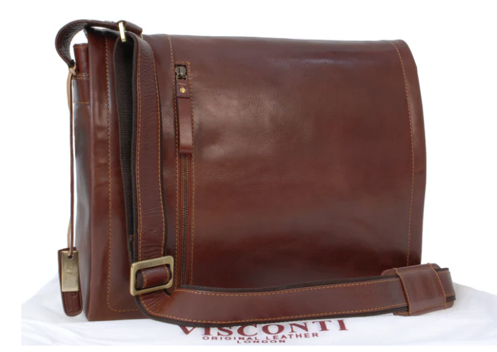 Visconti Leather Bag ENZO - Schoulderbag