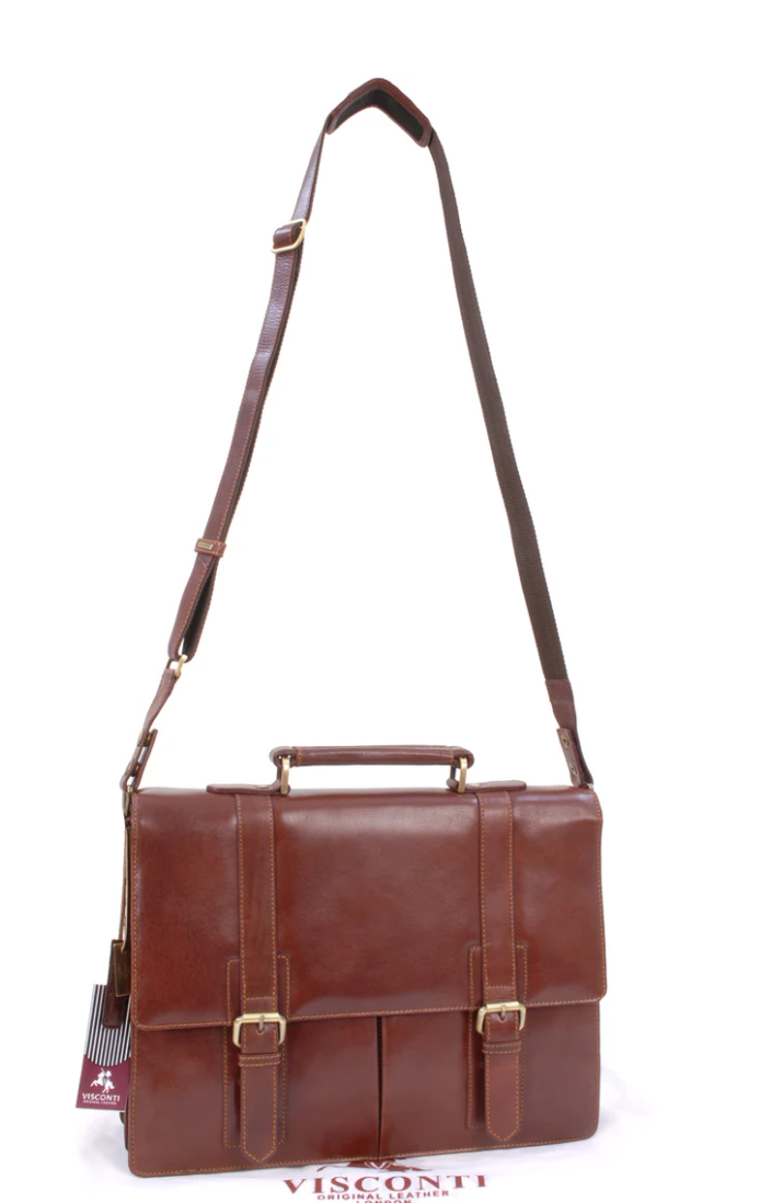 Visconti Leather Bag BENNET - Shoulderbag