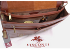 Visconti Leather Bag BENNET - Shoulderbag