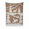 Belpo Forest Deer Plaids - 100 Virgin Wool