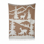 Belpo Forest Deer Plaids - 100 Virgin Wool