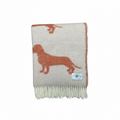 Teckel Plaid Rust - 100% Virgin Wool