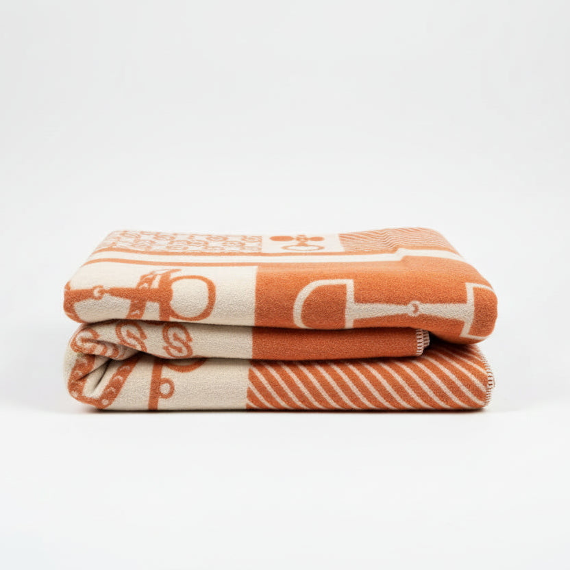 Belpo Cavalière Plaid - 100% Virign Wool