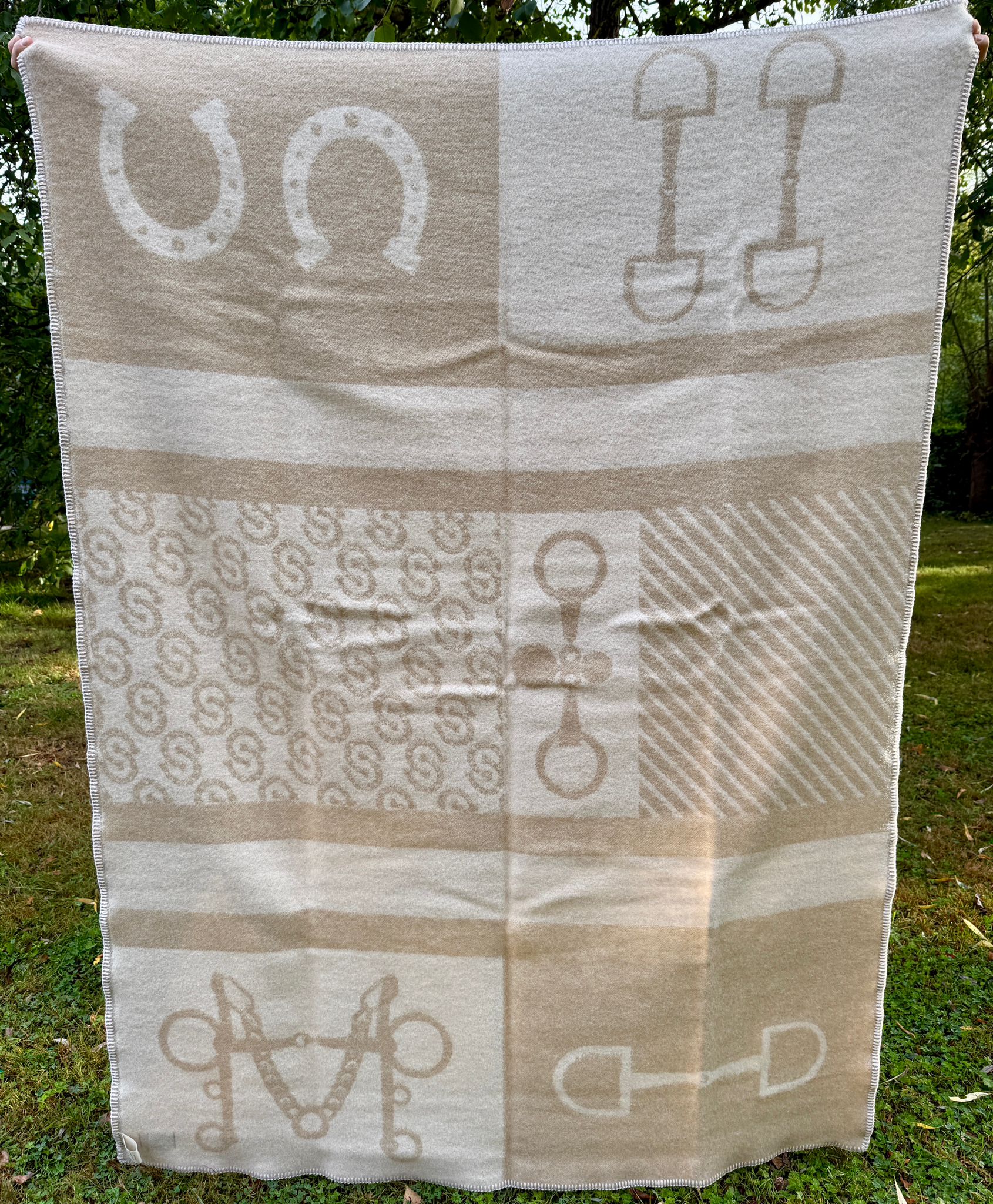 Belpo Cavalière Plaid - 100% Virign Wool