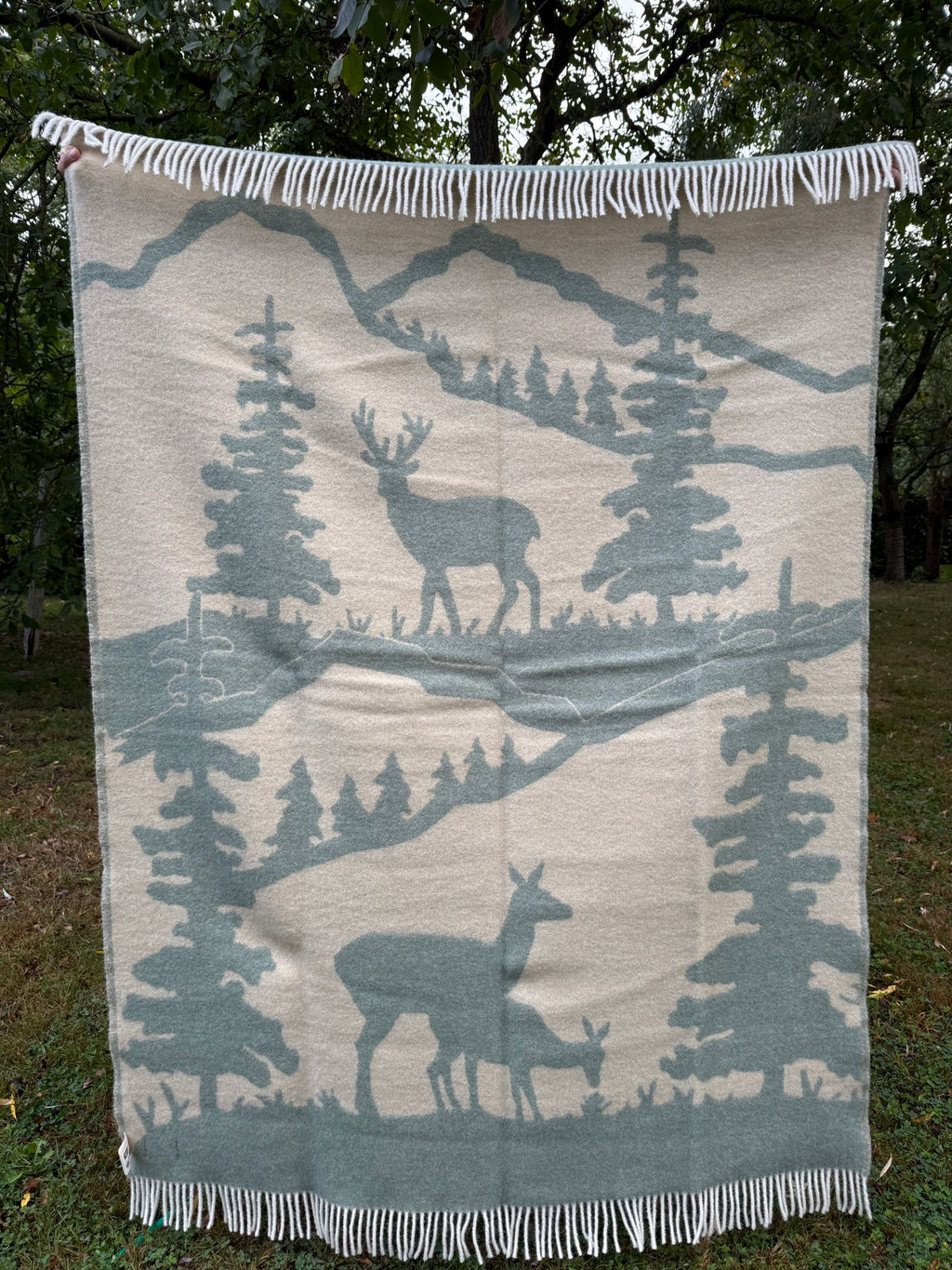 Belpo Forest Deer Plaids - 100 Virgin Wool