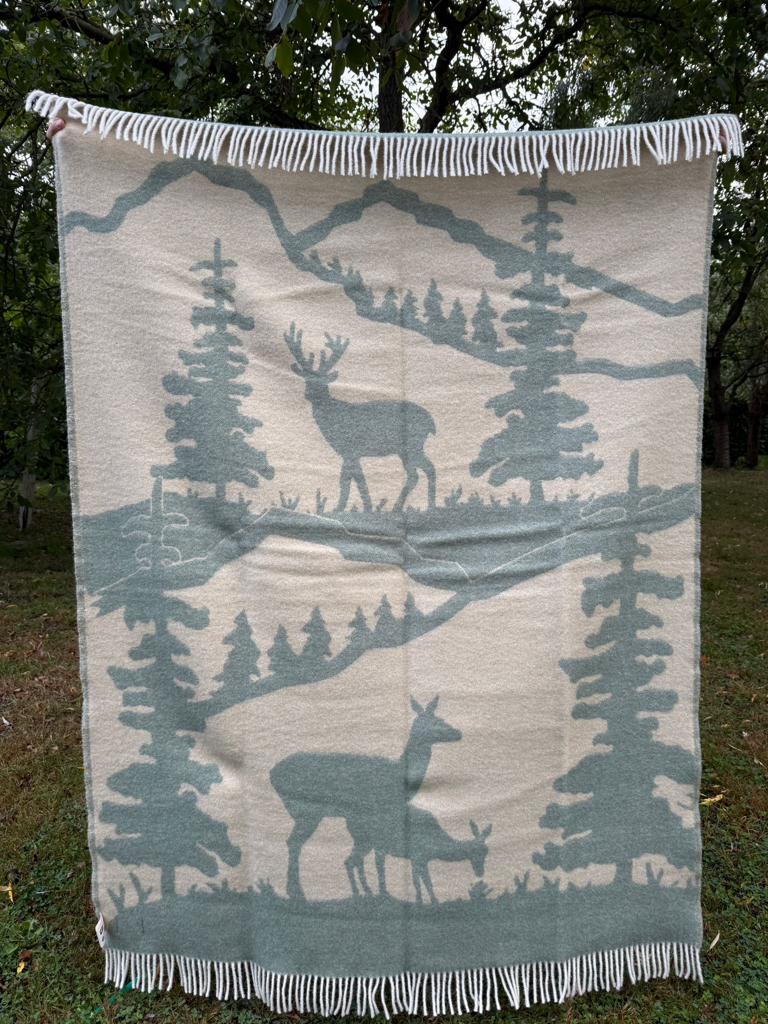 Belpo Forest Deer Plaids - 100 Virgin Wool