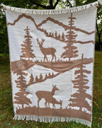 Belpo Forest Deer Plaids - 100 Virgin Wool