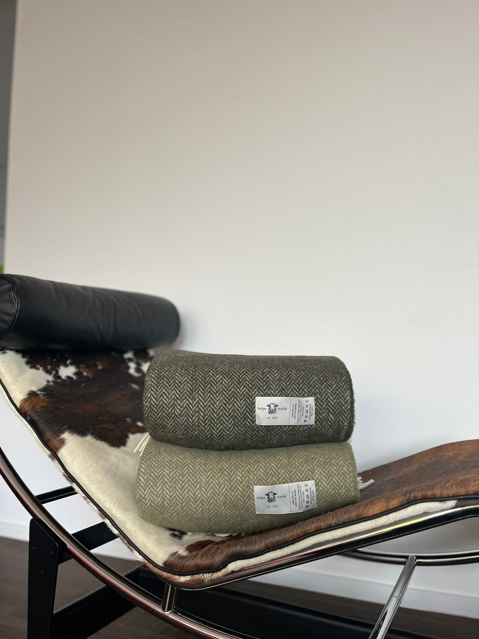 Wool Herringbone Plaids - 100% Virgin wool