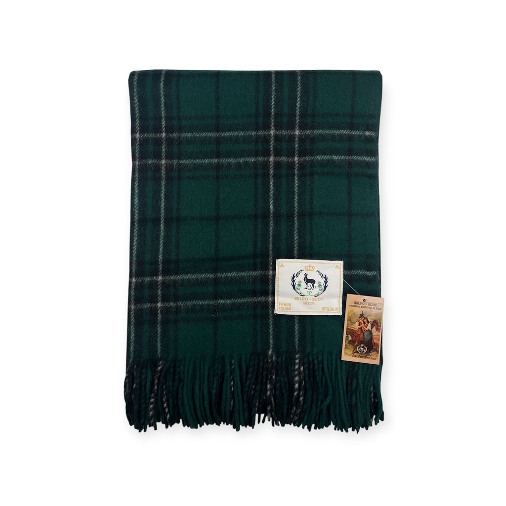 Wool Tartan Plaid - Maclean Hunting