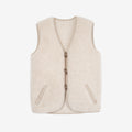 Belpo Merino Wool Bodywarmer - Beige