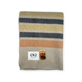 Wool Tartan White/Orange - XL Plaids